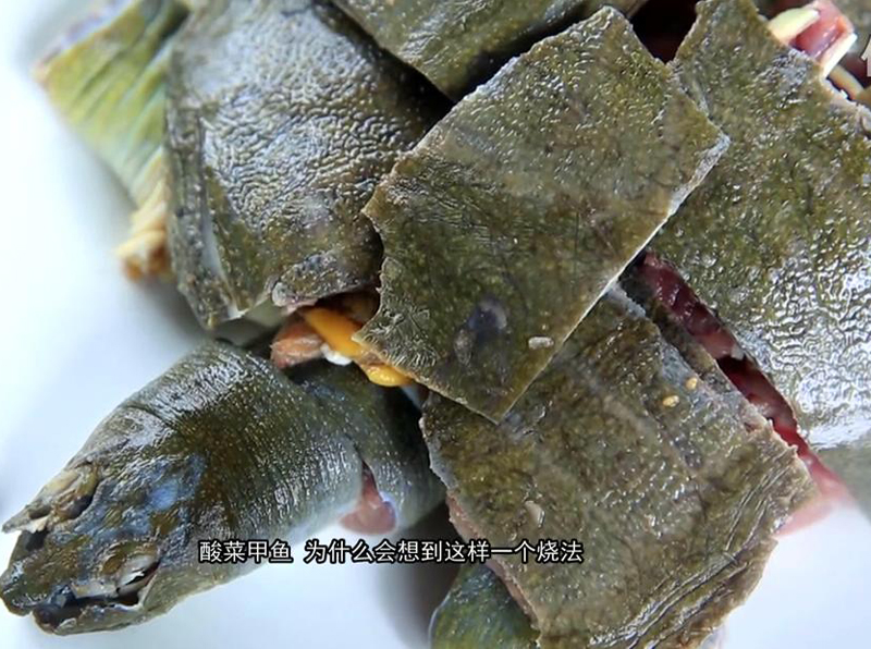 图1:秀山美地农家菜:酸菜甲鱼 图1:秀山美地农家菜:酸菜甲鱼